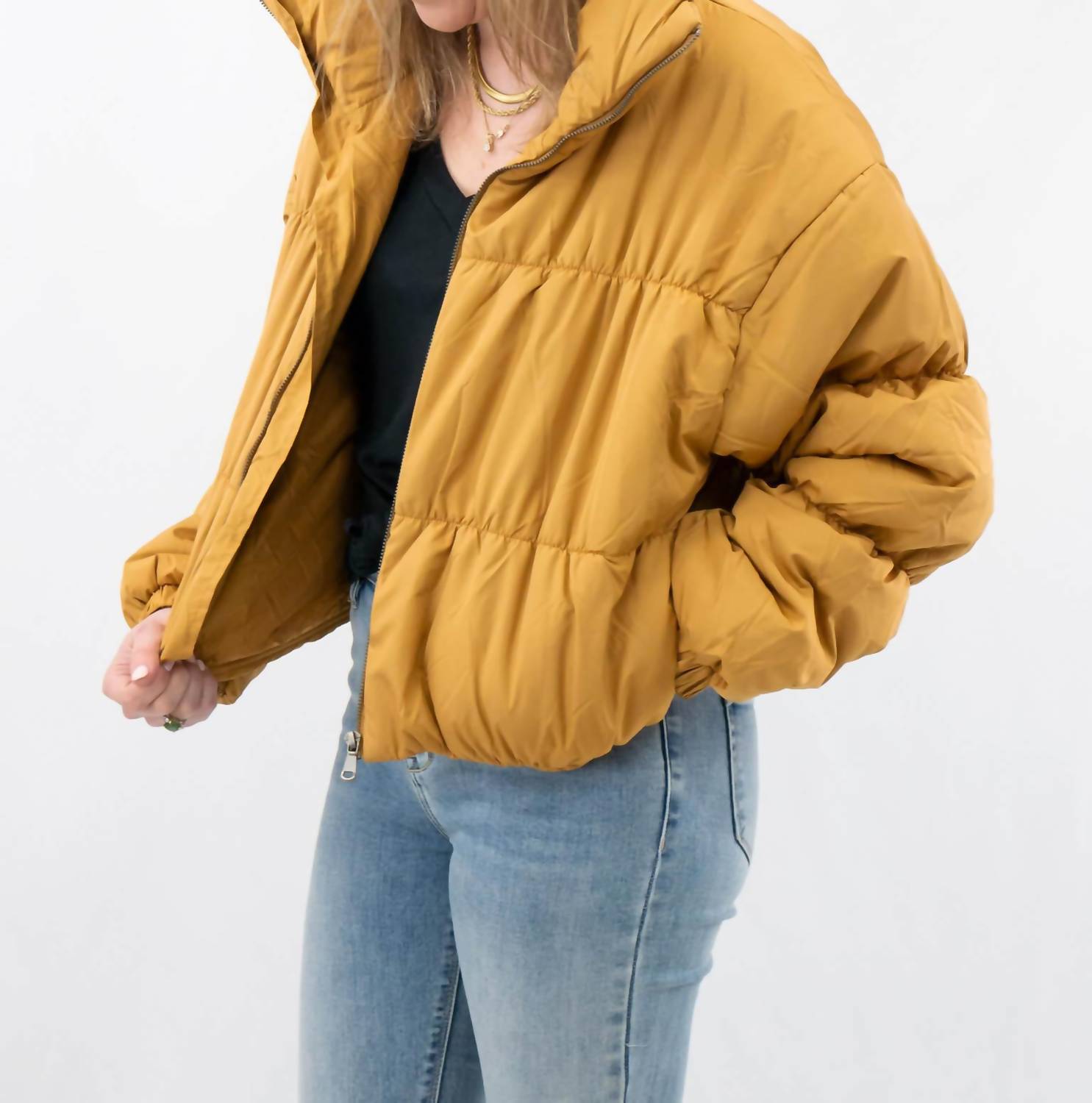 Hyfve - Puffer Bomber Jacket