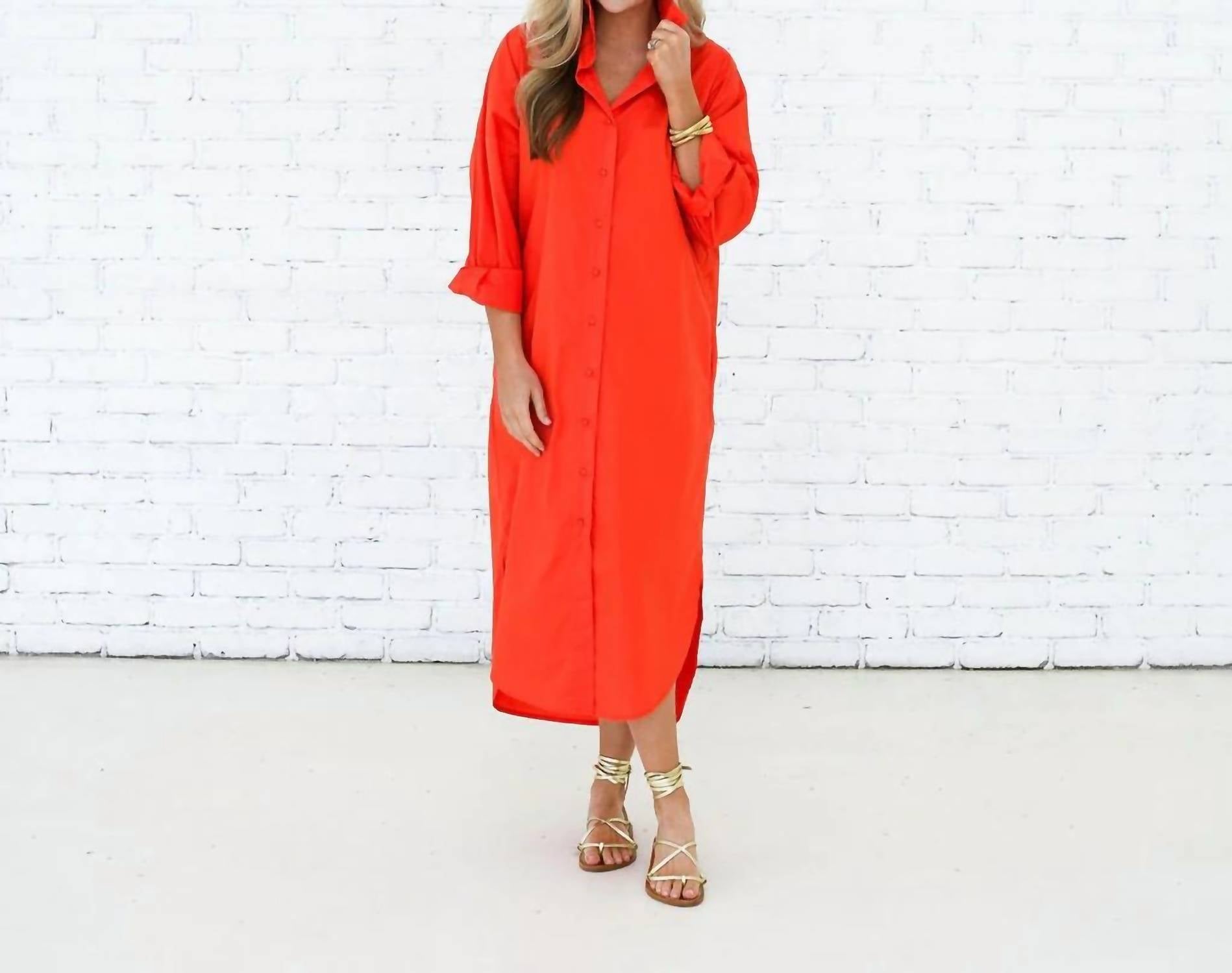Caryn Lawn - Piper Long Dress