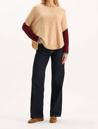 Tyler Boe - Bailey Cashmere Colorblock Capelet