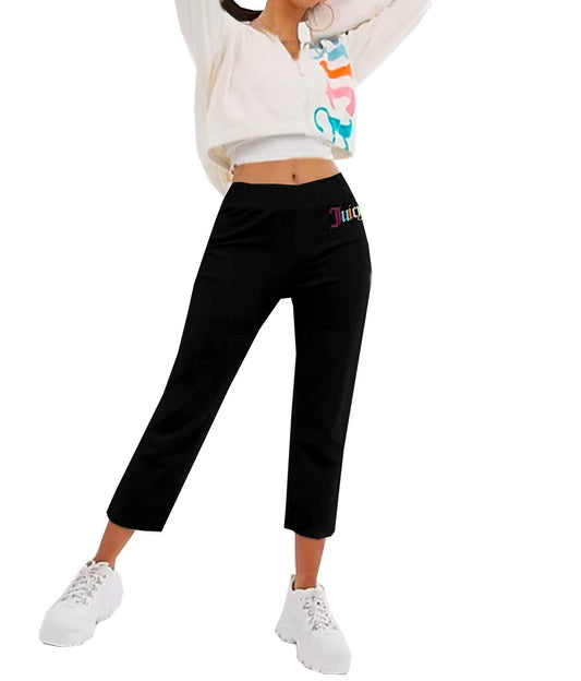 Gothic Juicy Micro Terry Crop Jogger