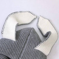 Annie & Charles - Girl's Rabbit Ears Knit Jumpsuit