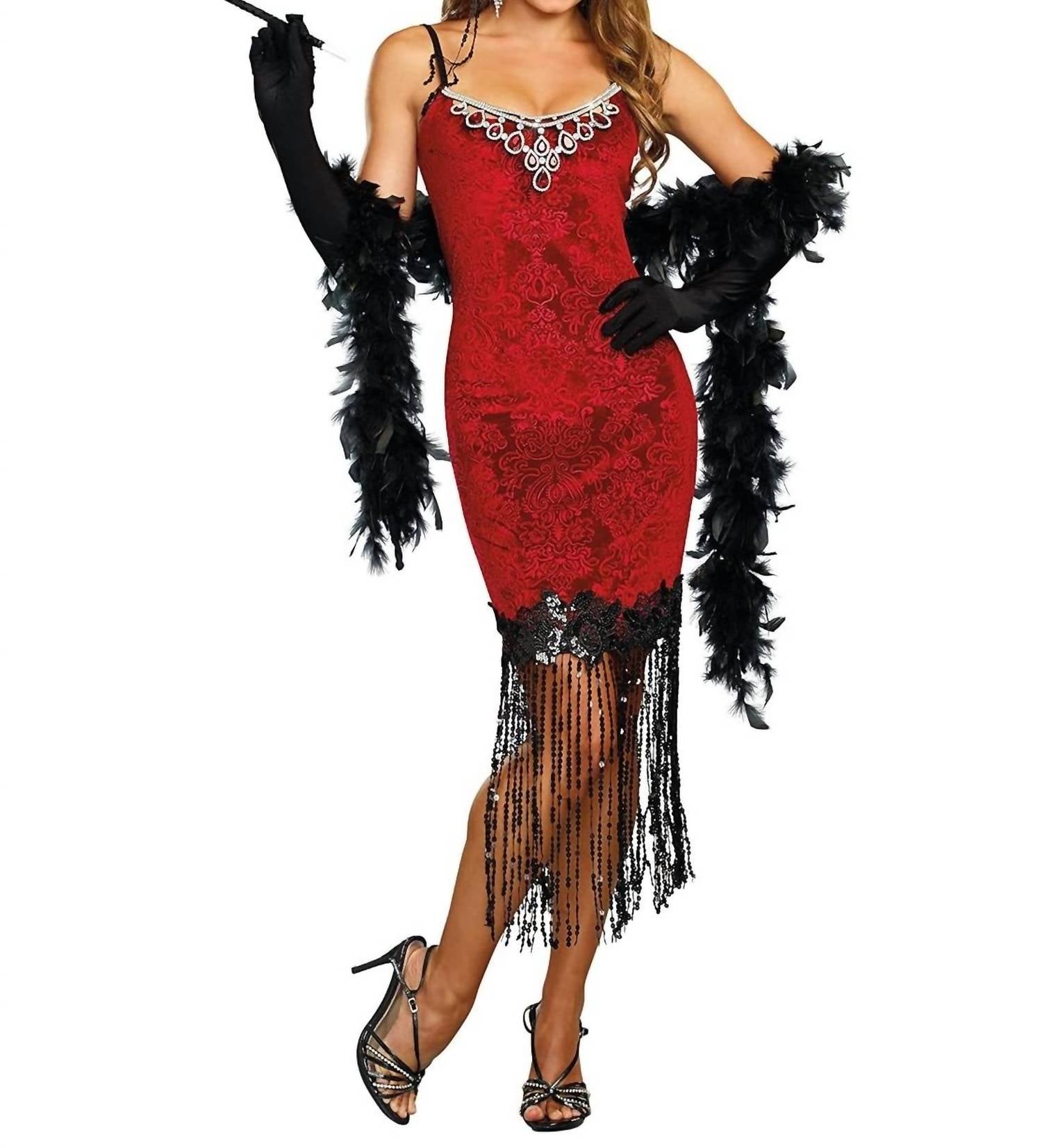 Dreamgirl - RUBY FLAPPER COSTUME – Snagged & Bagged