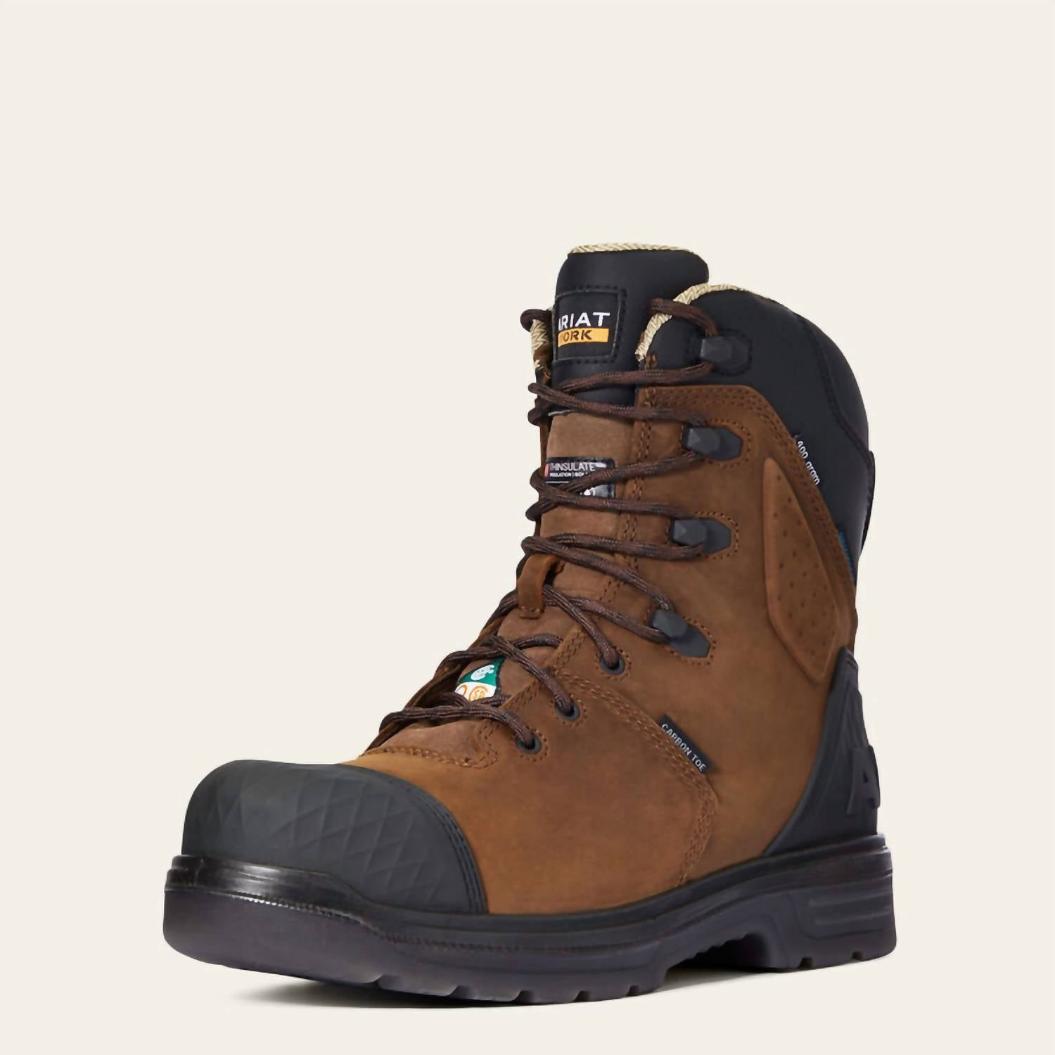 Ariat - Men's Turbo Outlaw 8" Csa H20 Insulated Composite Toe Work Boots