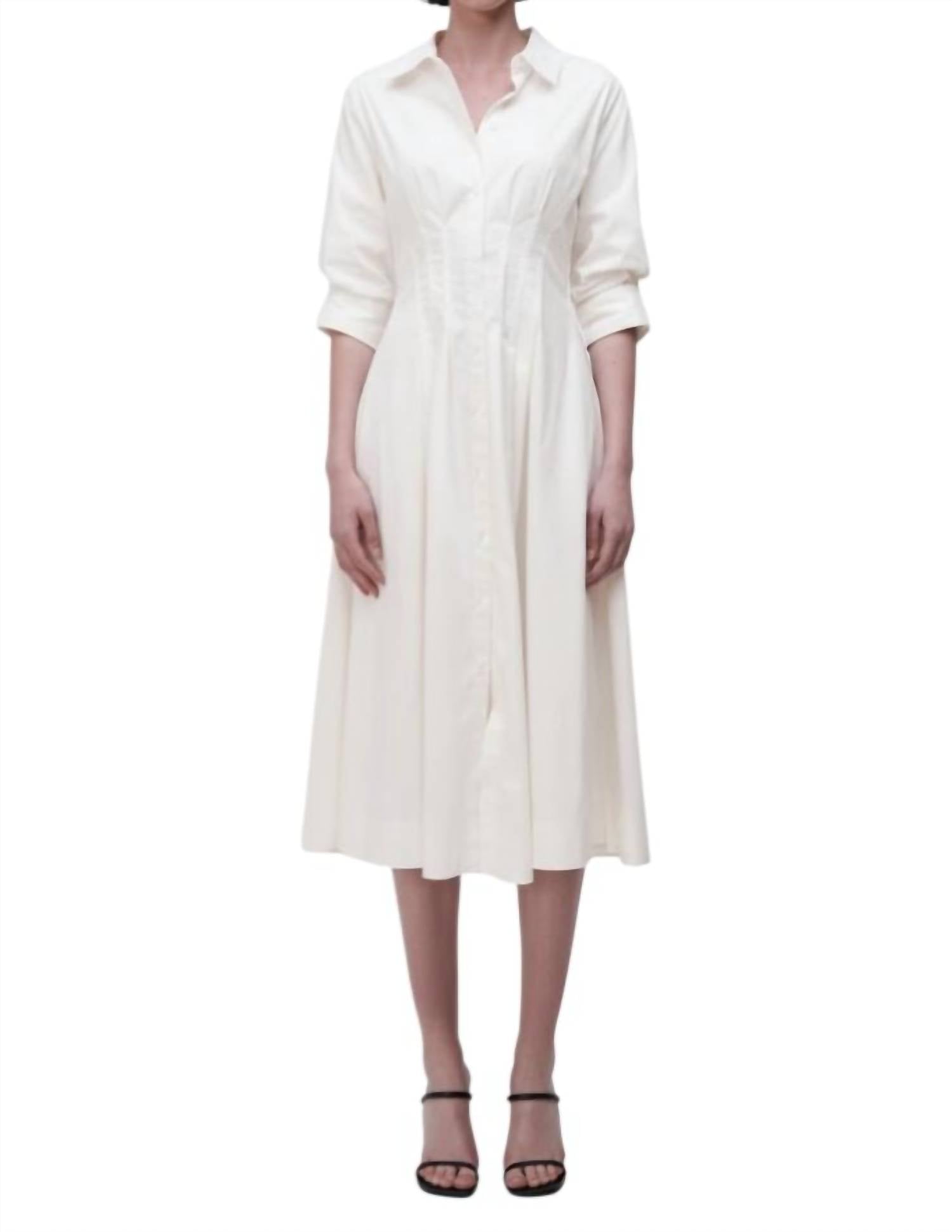 Jonathan Simkhai - Jazz Pintuck Midi Dress