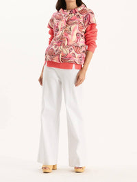 Tyler Boe - Shelly Tucci Print Cap Sleeve Vestie