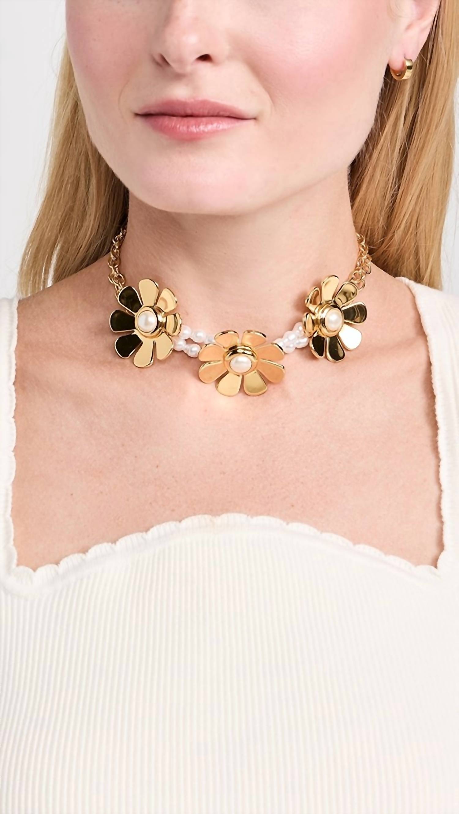 Lele Sadoughi - Daisy Choker Necklace