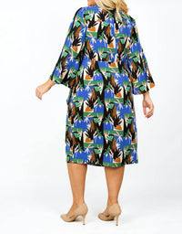 Donna Morgan - Safari Windows Dress - Plus