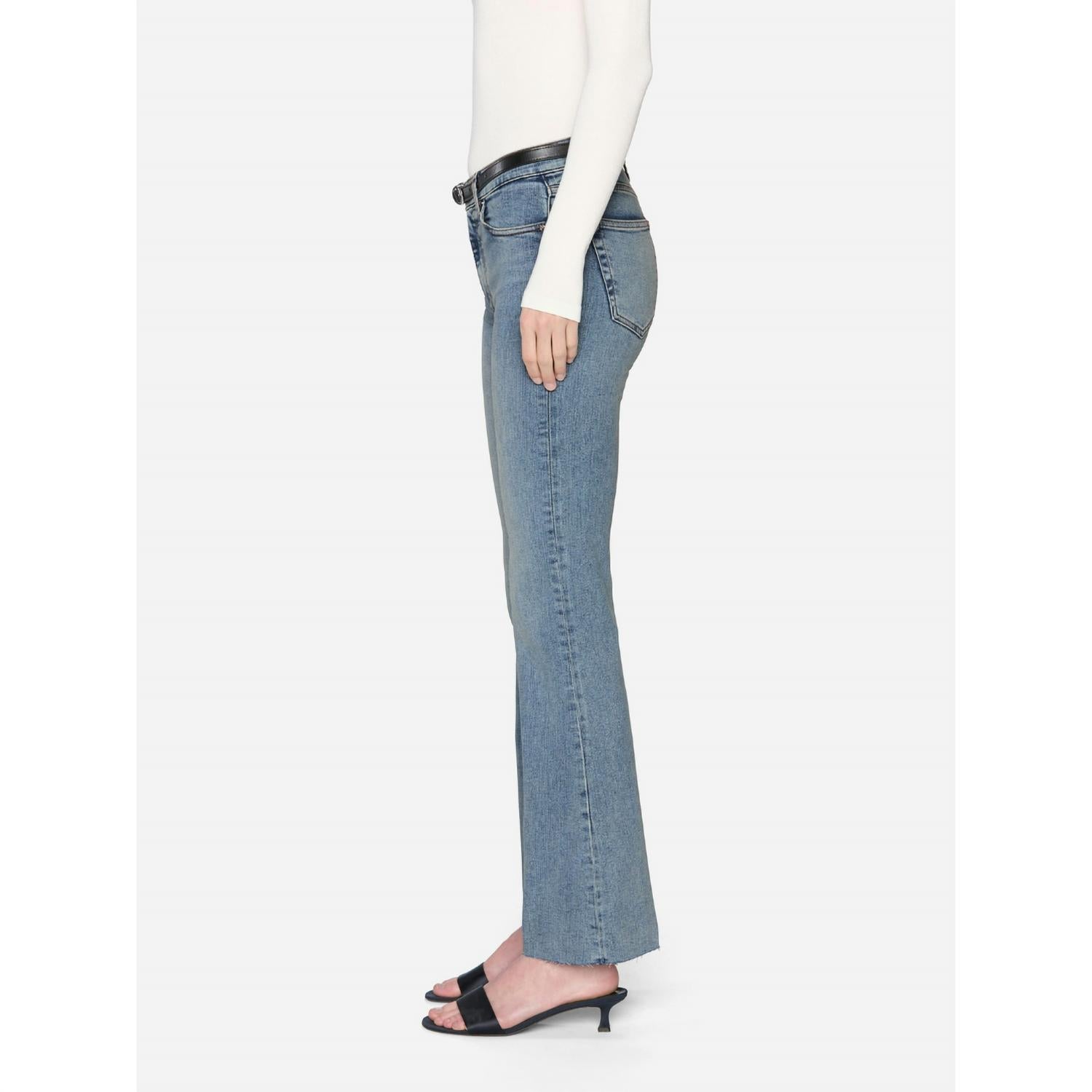 Frame - Icon Mid Rise Flare Jeans