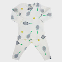 Oh Baby! - Girls' Tennis Print Long Sleeve 2-Piece Set