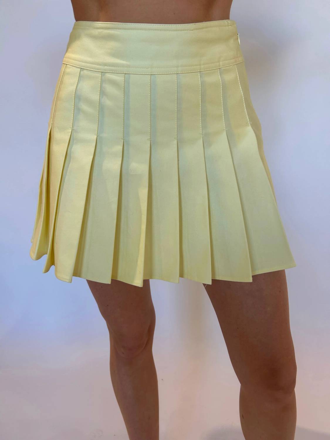 French Connection - Women's Sabine Twill Pleated Mini Skirt