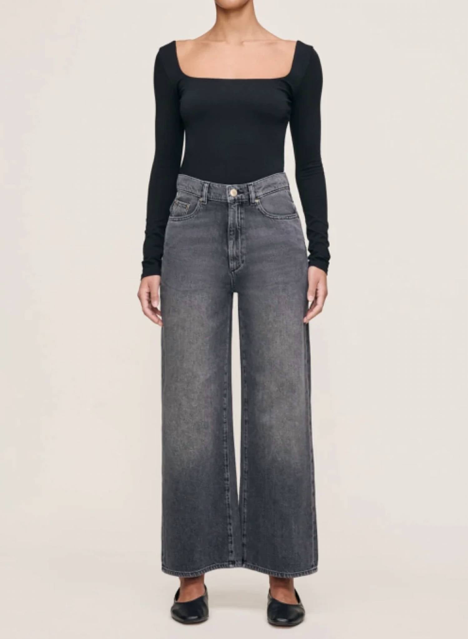 Dl1961 - Women'S - Hepburn Wide Leg Ankle Jean