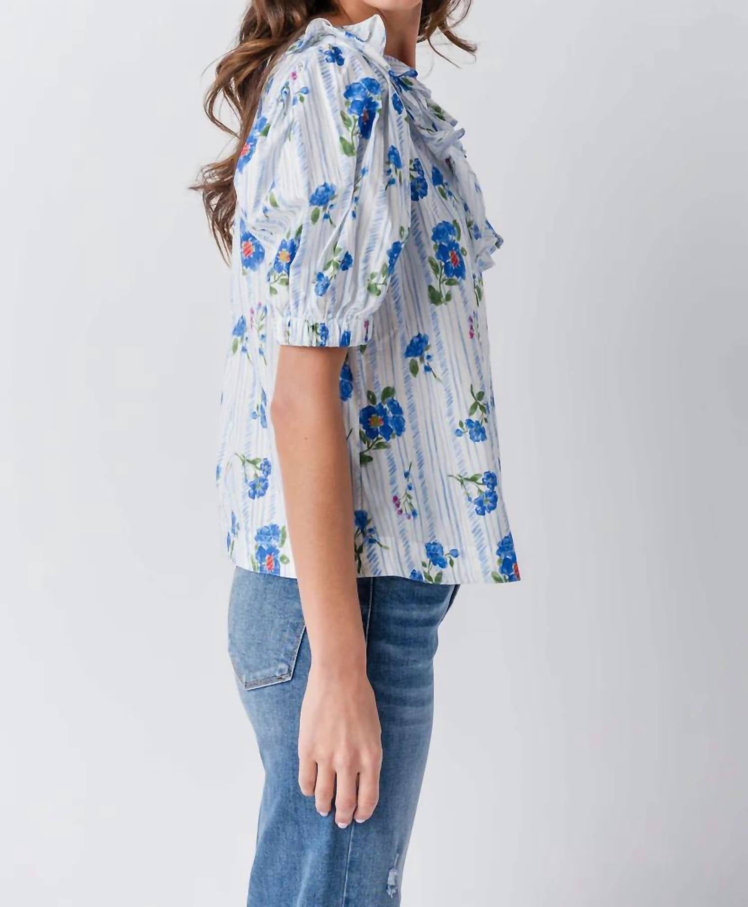 Pinch - Belleview Bloom Top