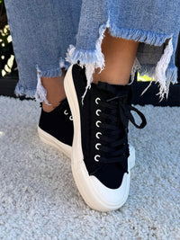Corkys Footwear - Women's Could Care Less Canvas Sneakers