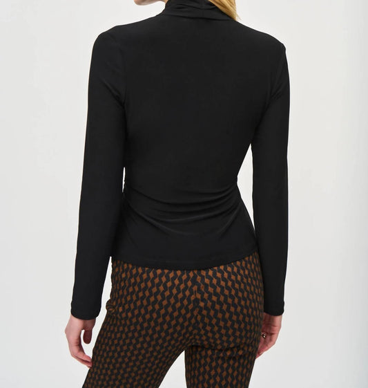 Joseph Ribkoff - Fitted Wrap Top