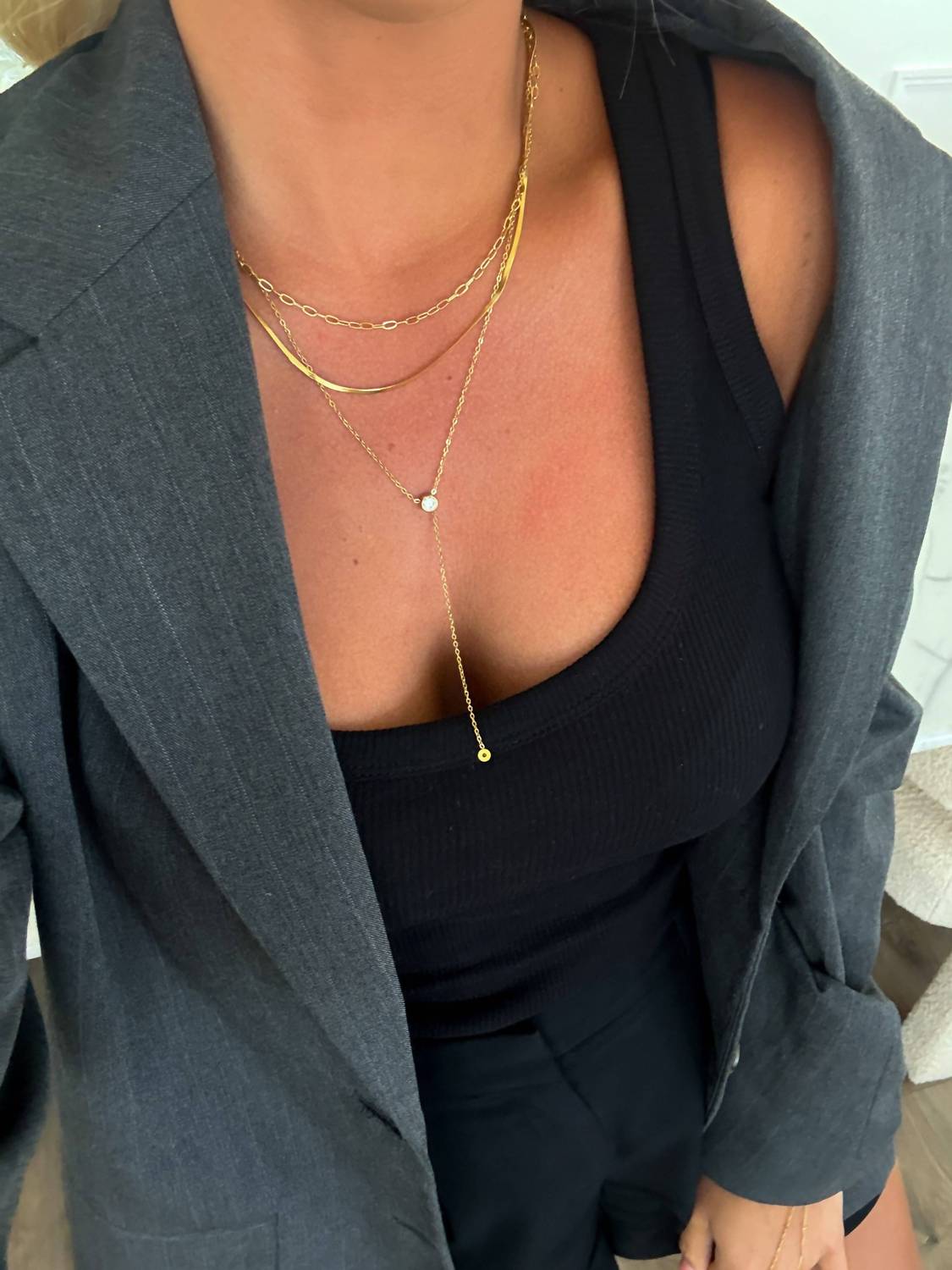 Chansuttpearls - Women's The Charlie Lariat Necklace