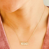 Ellison+Young - Women's Crystal Mama Pendant Necklace