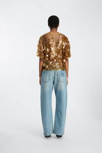 Munthe - Sequin Sheer Blouse