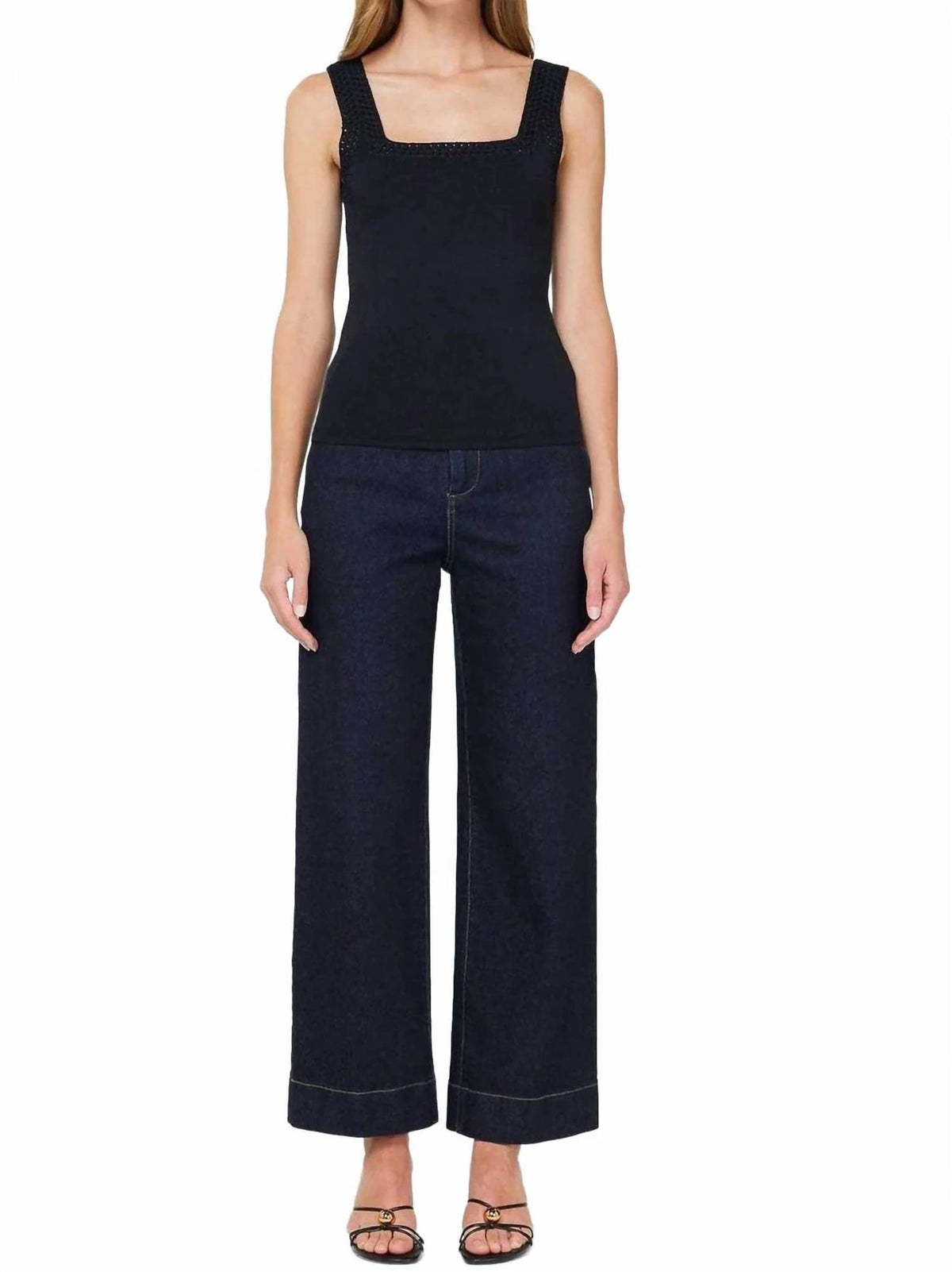 Nyland - Women's Monet Square Neck Sweater Tank Top