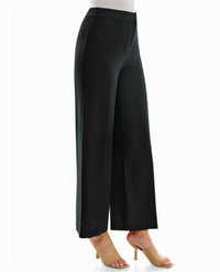 Nicole Miller - Claire Stretch Crepe Wide Leg Pants