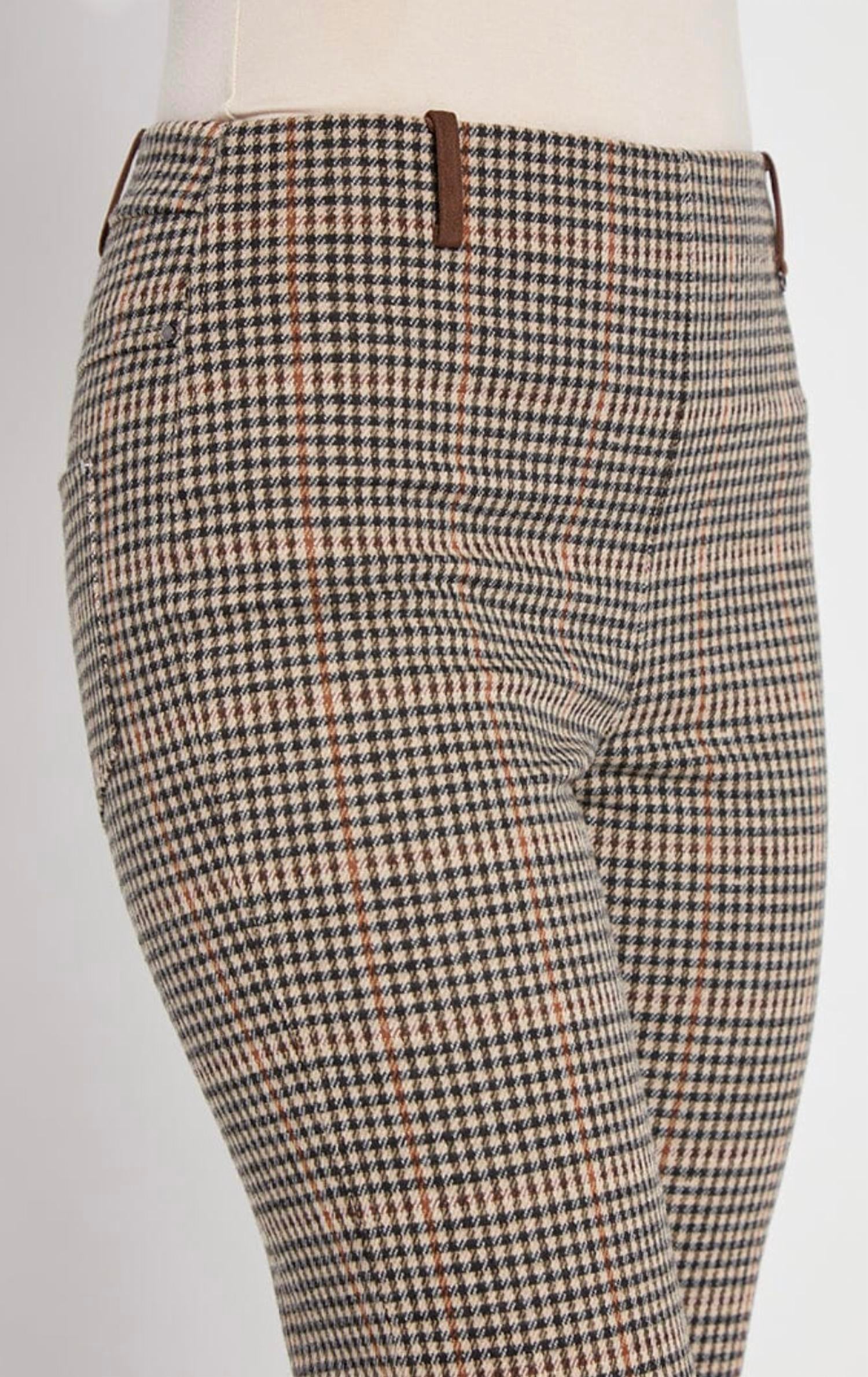 Lysse Baby Boot Ankle Pants in austin plaid - women's pants - view 6