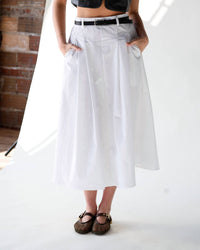 Sage The Label - Central Park Midi Skirt & Belt