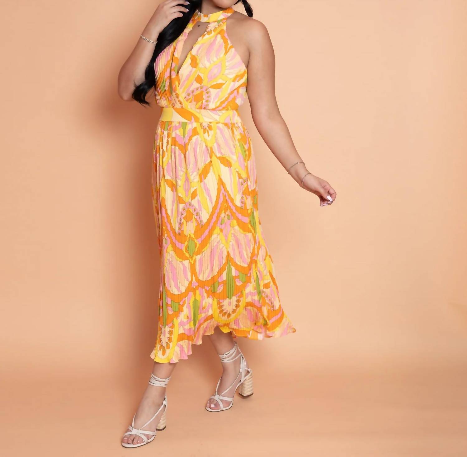 Milk & Honey - Sofia Pleated Dress