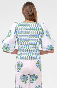 Gretchen Scott - Crinkle Dimple Floral Top