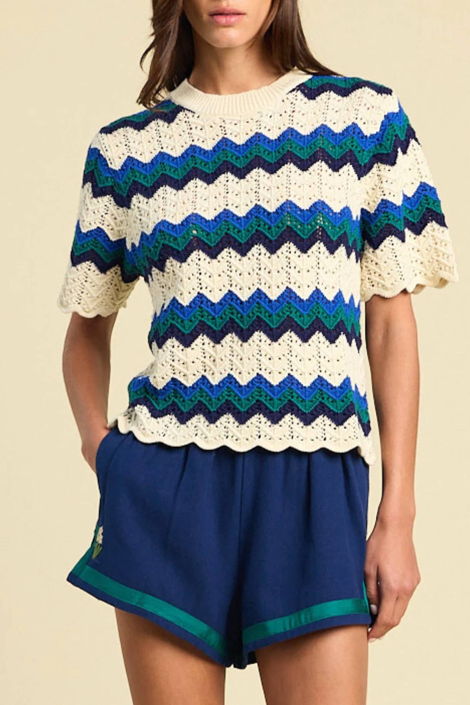 Trovata - Jules Sweater Tee