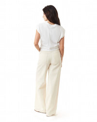 Habitual - Brynn Striped Wide Leg Jeans
