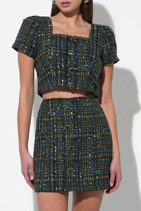 Adelyn Rae - Lauren tweed skirt