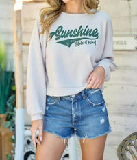 Hailey & Co - Sunshine State Of Mind Cropped Top