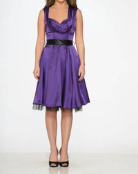 Orchid Bloom - Occasional Swing Dress