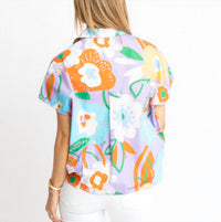 Karlie - Women's Artist Signature Floral Top