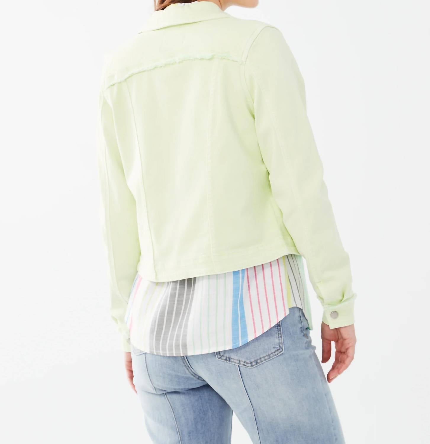 Fdj - Evelyn Euro Twill Cropped Jacket