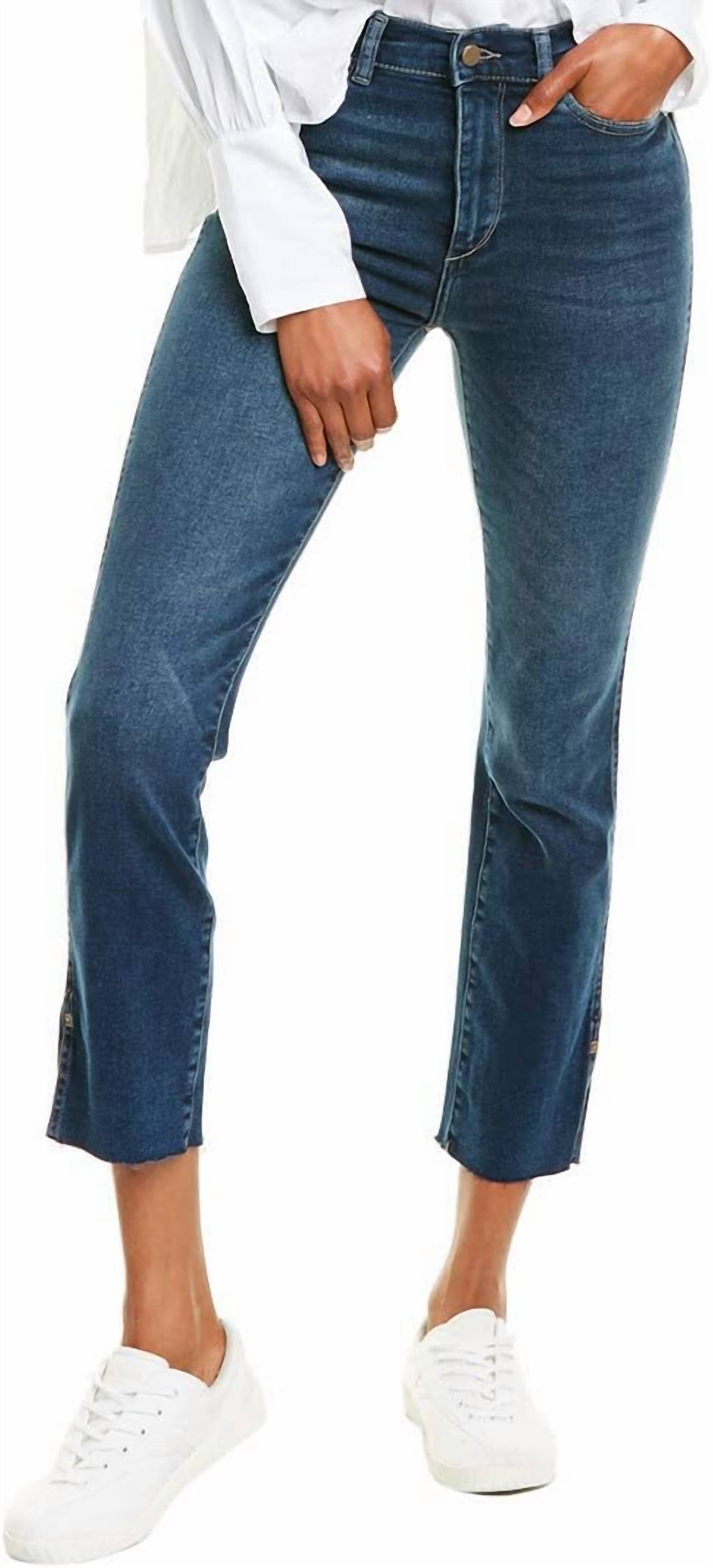DL1961 - Women's Mara Straight Leg Ankle Jeans in roswell - women's jeans