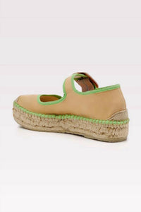 Free People Women Surfside 2.0 Mary Jane Espadrilles in salted lime - women's shoe - view 4