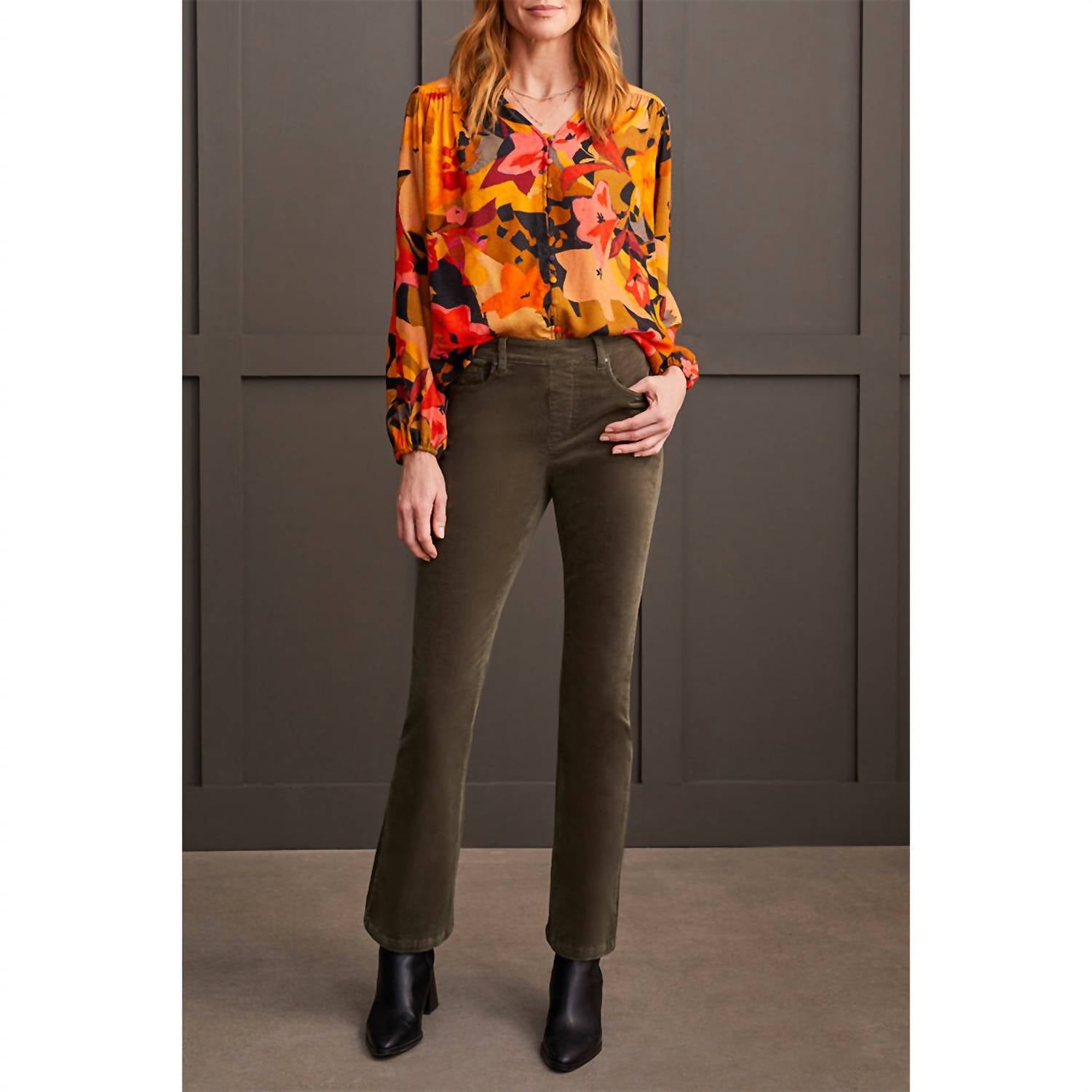 Tribal - Pull On 5 Pocket Pant