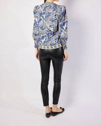 Sail To Sable - Bradley Puff Sleeve Tassel Top