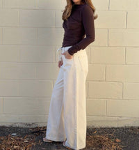 Aaron & Amber - Chana Wide Leg Jeans