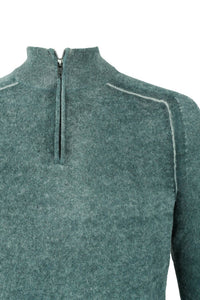 Autumn Cashmere - Men's Inked Quarter Zip Pullover