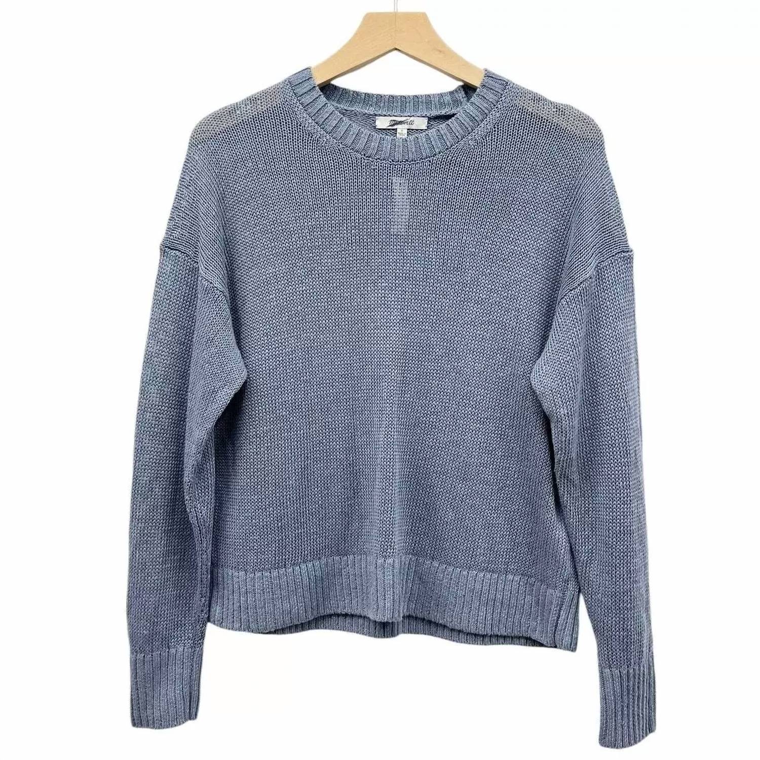 Madewell - Linen Drop-shoulder Sweater