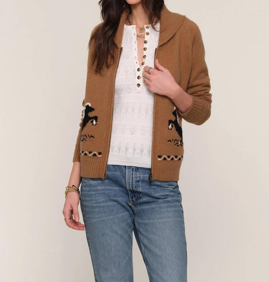 Heartloom - Grant Horse Zip Cardigan