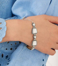 Barse Women's Toggle Bracelet in mother of pearl - women's jewelry - view 7