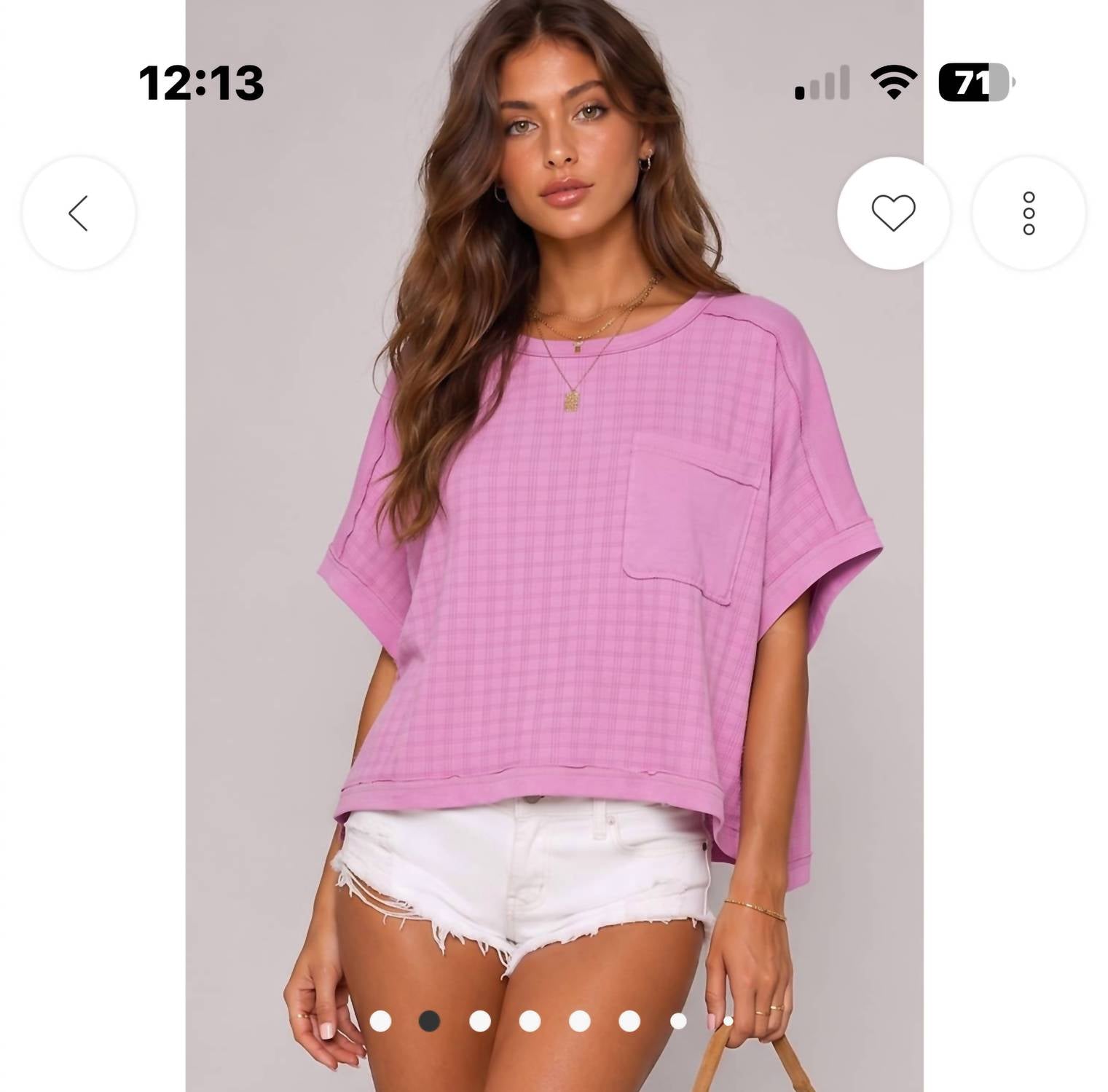 Very J - Dolman Sleeve Textured Knit Casual Top