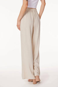 Bobi - Pleated Wide Leg Pant
