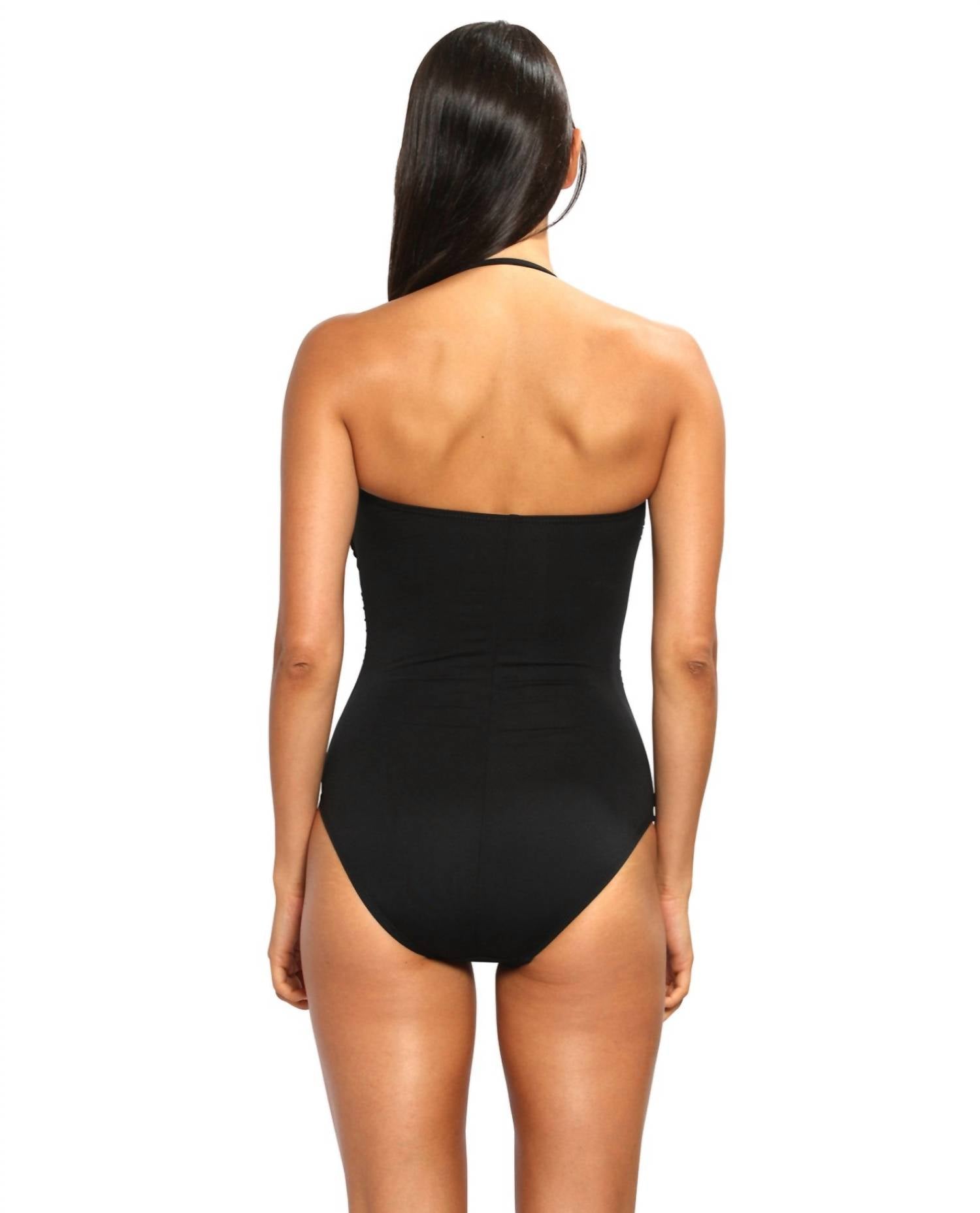 La Blanca - Twist Front Bandeau One Piece Swimsuit