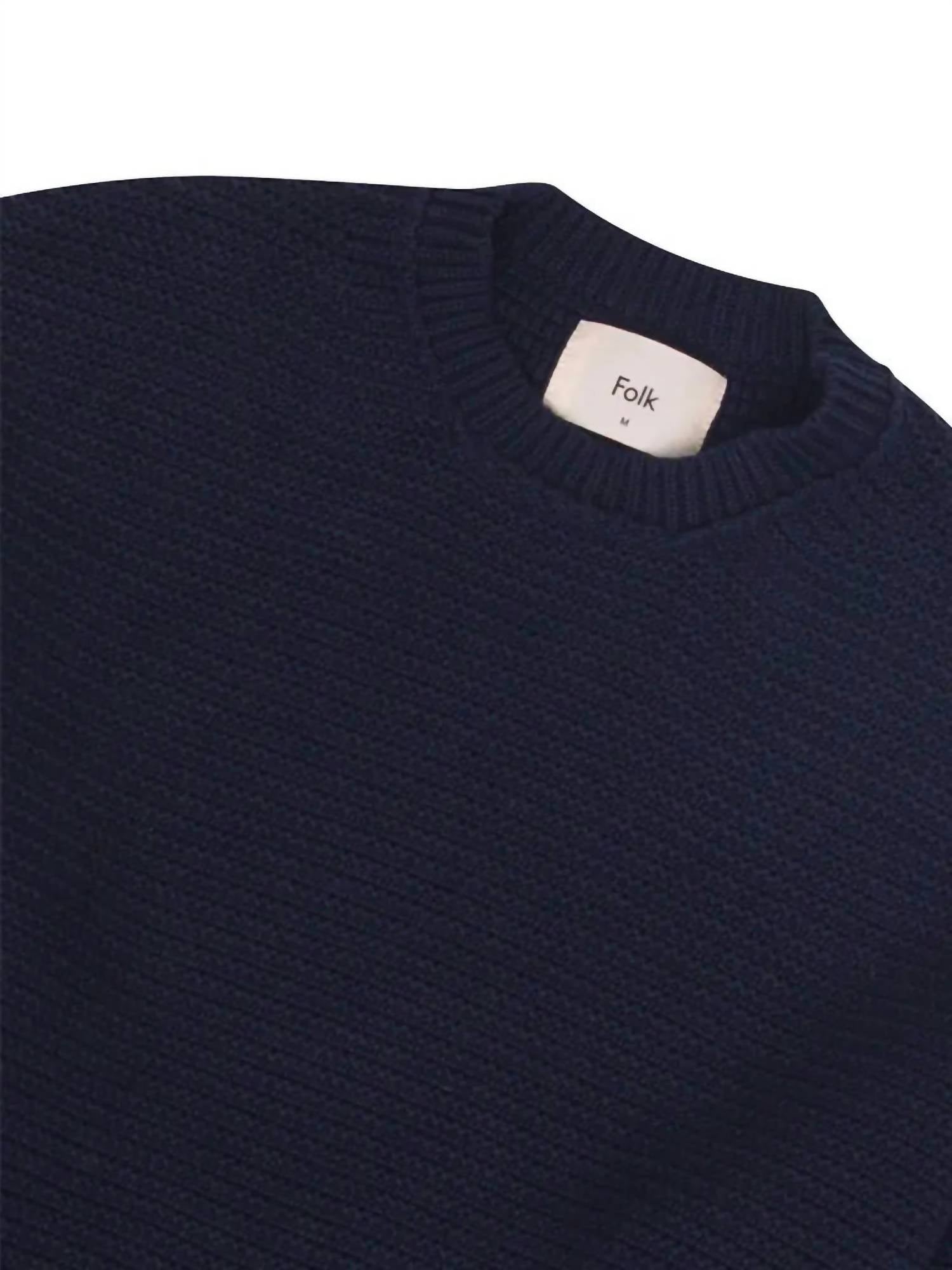 Folk - Drop Shoulder Crewneck Sweatshirt