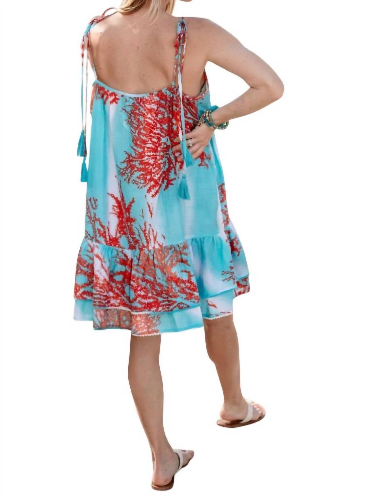 Modaposa - Tonia Spaghetti Strap Beach Dress