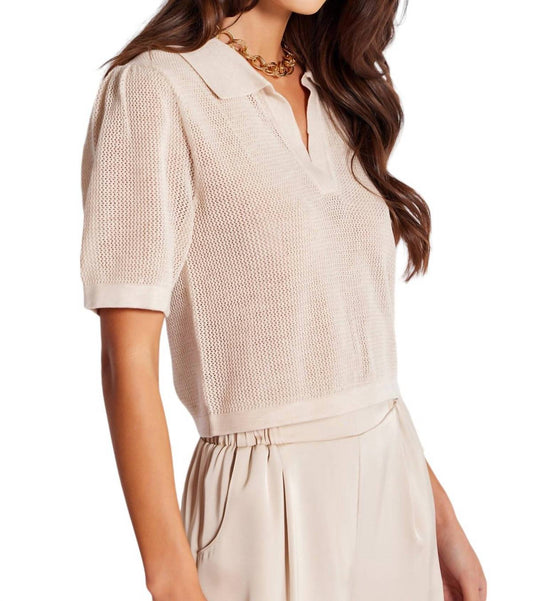 Bishop + Young - Willa Polo Knit Top