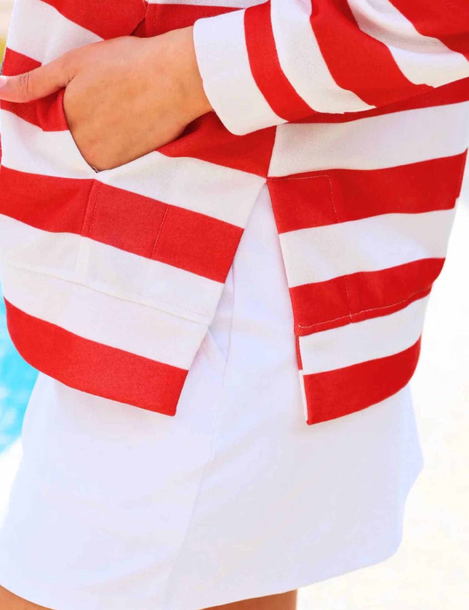 Jess Lea - Stars and Stripes Quarter Zip Pullover